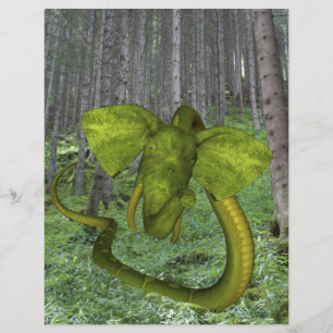 Ongelooflijke olifant Python