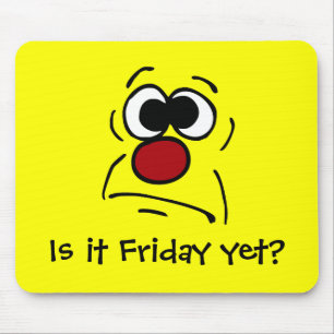 Ongelukkig Face Grumpey Muismat