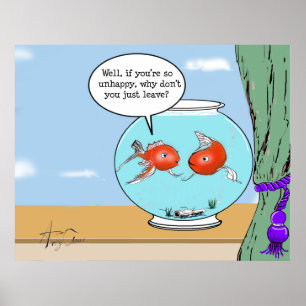 Ongelukkig Relatie Poster