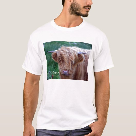 ongelukkig t-shirt (Voorkant)