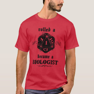 Ongelukkige Rol Bioloog T-shirt