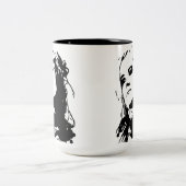 ongenoemd tweekleurige koffiemok (Center)