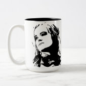 ongenoemd tweekleurige koffiemok (Links)