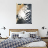 Ongenoemde tropische cycloon canvas afdruk (Insitu (Slaapkamer))