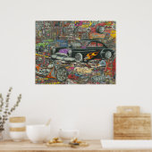 Ongeorganiseerde aanbiedingen poster (Keuken)