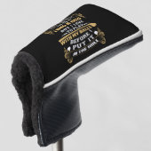 ongepaste golfafdekking golfheadcover (3/4 voorkant)