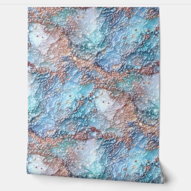 ongepolijst marmer behang (Afrollen)