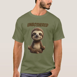 Ongeruste Chille Luiaard T-shirt