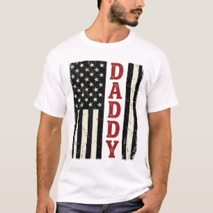 Ongeruste Daddy Amerikaanse Vlag Shirt Ontwerp_1