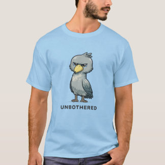 Ongeruste Schoenbekooievaar Minimalistische Grappi T-shirt