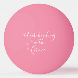 Ongeschoolde moeder Grace Hearts Pingpongballen