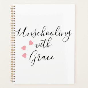Ongeschoolde moeder Grace Hearts Planner