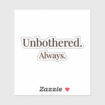 Ongestoorde Black Girl Energy Sticker
