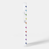 Ongetemde regenboogharten Case-Mate iPhone case (Achterkant / Links)