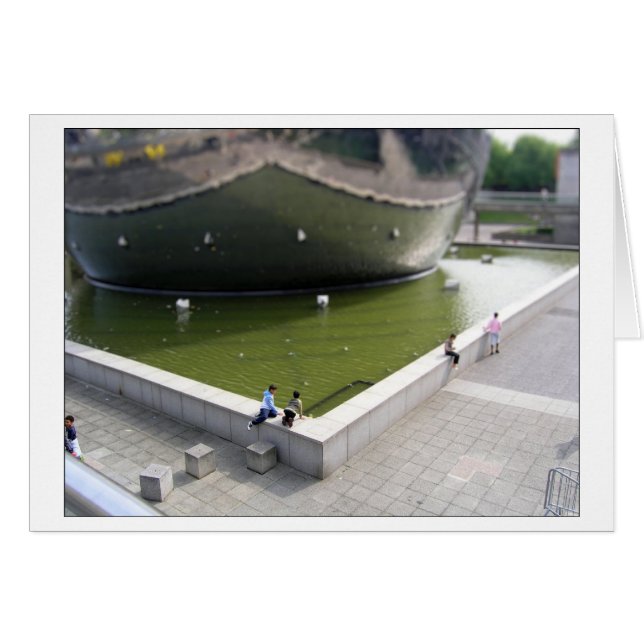 ONGETITELD Geode Paris La Villette card (Voorkant Horizontaal)