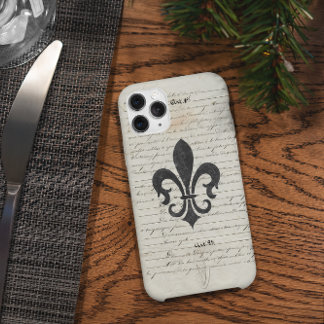  ongevallen Franse ephemera fleur de lis iPhone 13 Hoesje