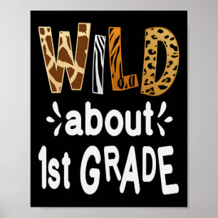 Ongeveer 1e klas Welkom terug naar school Eerste d Poster