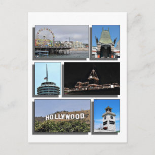 Ongeveer Los Angeles Californië Briefkaart