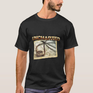 Ongewijzigde kaart met ring t-shirt
