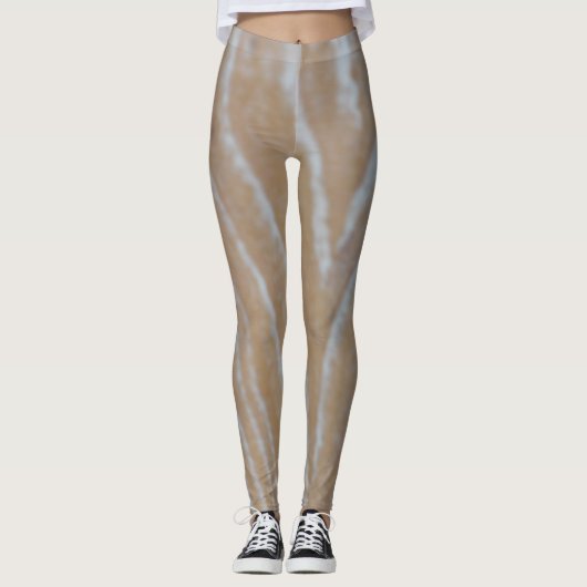 Ongewone kunst en design dames stretch leggings (Voorkant)