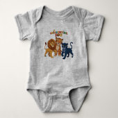 Ongewoon Dierenpark Romper (Voorkant)