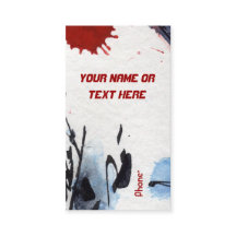  ongewoon modern Abstract Visitekaartje