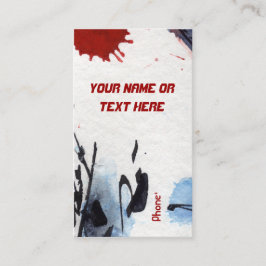  ongewoon modern Abstract Visitekaartje