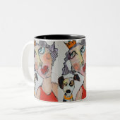 Ongezegde Band 11oz Mok (Voorkant links)