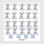 ongles coupe-chien autocollant (Feuille)