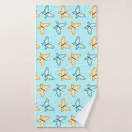 Ongles papillon faciles (Serviette de bain)
