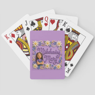 Onhandelbare Mary Boodschappentas Pokerkaarten