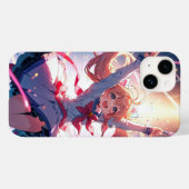 Onhandig magisch meisje Case-Mate iPhone case (Achterkant (horizontaal))