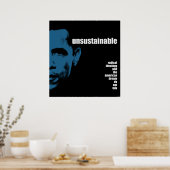 onhoudbaar poster (Keuken)