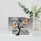 onhygiëne briefkaart (Staand voorkant)