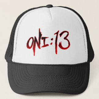 Oni:13 Logo Trucker Hat (zwart) Pet
