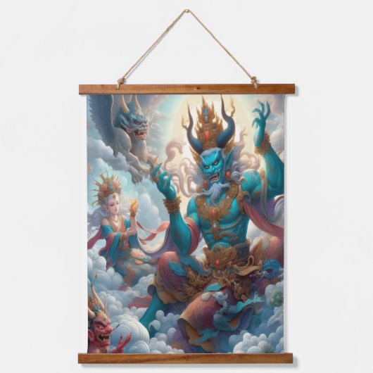 Oni Enlightened  Hangend Wandkleed (Voorkant)