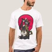 Oni Girl Samurai T-shirt (Voorkant)