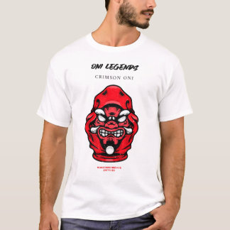 Oni-legenden – Crimson Oni | BurnCorpo-archief T-shirt