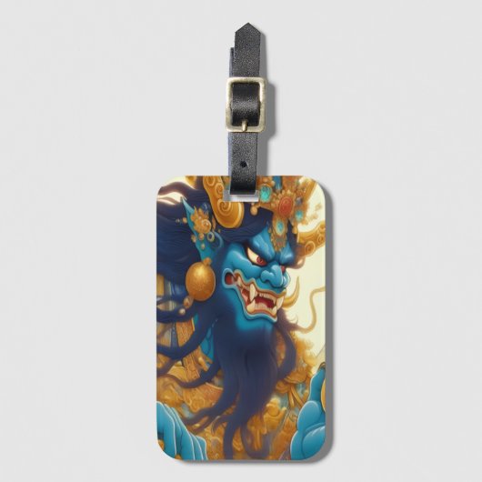 Oni luchten bagagelabel (Voorkant (verticaal))