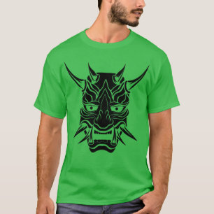 Oni Mask Yokai Demon Mask T-shirt