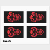ONI RECHTHOEKIGE STICKER (Vel)