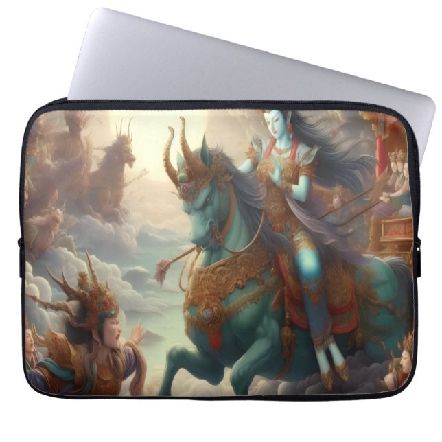 Oni Rider Laptop Sleeve (Voorkant)