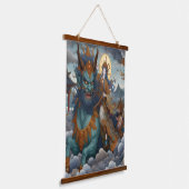 Oni Ruiter Hangend Wandkleed (Gebogen)