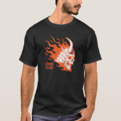 Oni Samurai Chaos – Fierce Japanese Demon Warrior T-shirt (Voorkant)