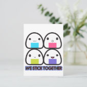 Onigiri Briefkaart (Staand voorkant)