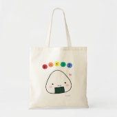 Onigiri Love Canvas tas (Voorkant)
