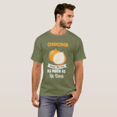 Onion Cry T-shirt (Voorkant volledig)