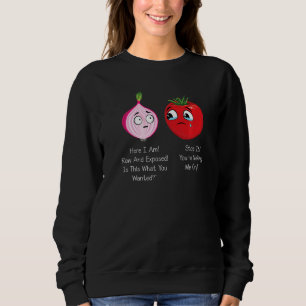Onion & Tomato Pun Jokes Trui