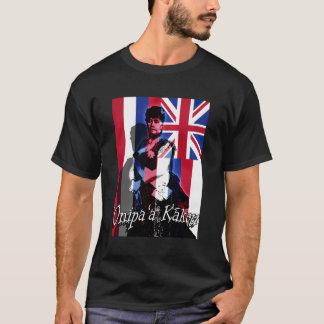 Onipaa Kakou Koningin Liliuokalani Hawaïaans Konin T-shirt