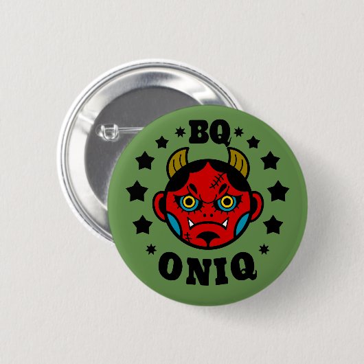 ONIQ Button badges (Devant & derrière)